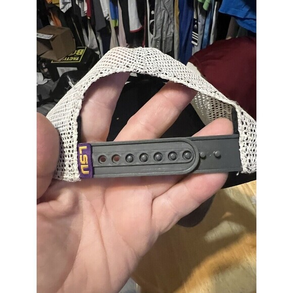 Vintage Louisiana State University LSU Tigers Snapback Cap Hat - Picture 3 of 6